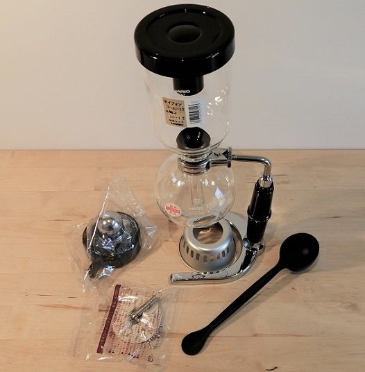 The Hario Coffee Technica Syphon Kit