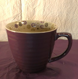 Purple Paisley Mug
